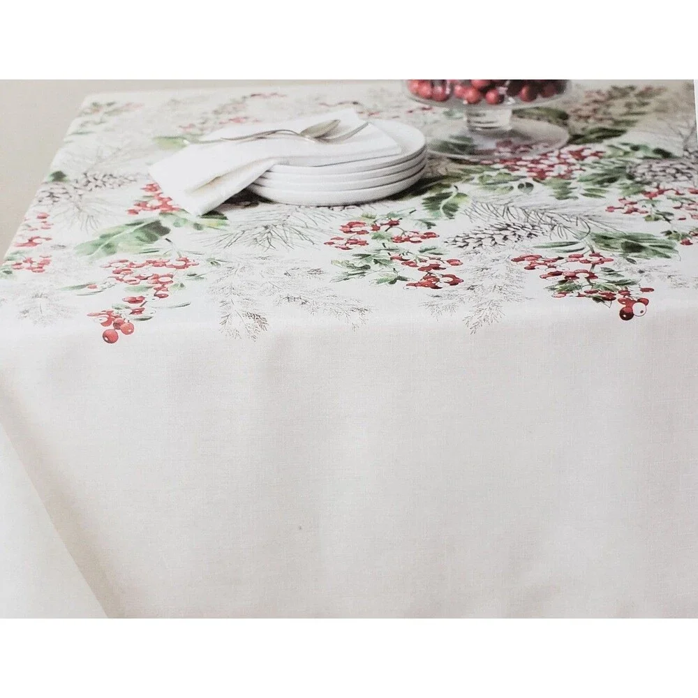 Printed Fabric Tablecloth 52